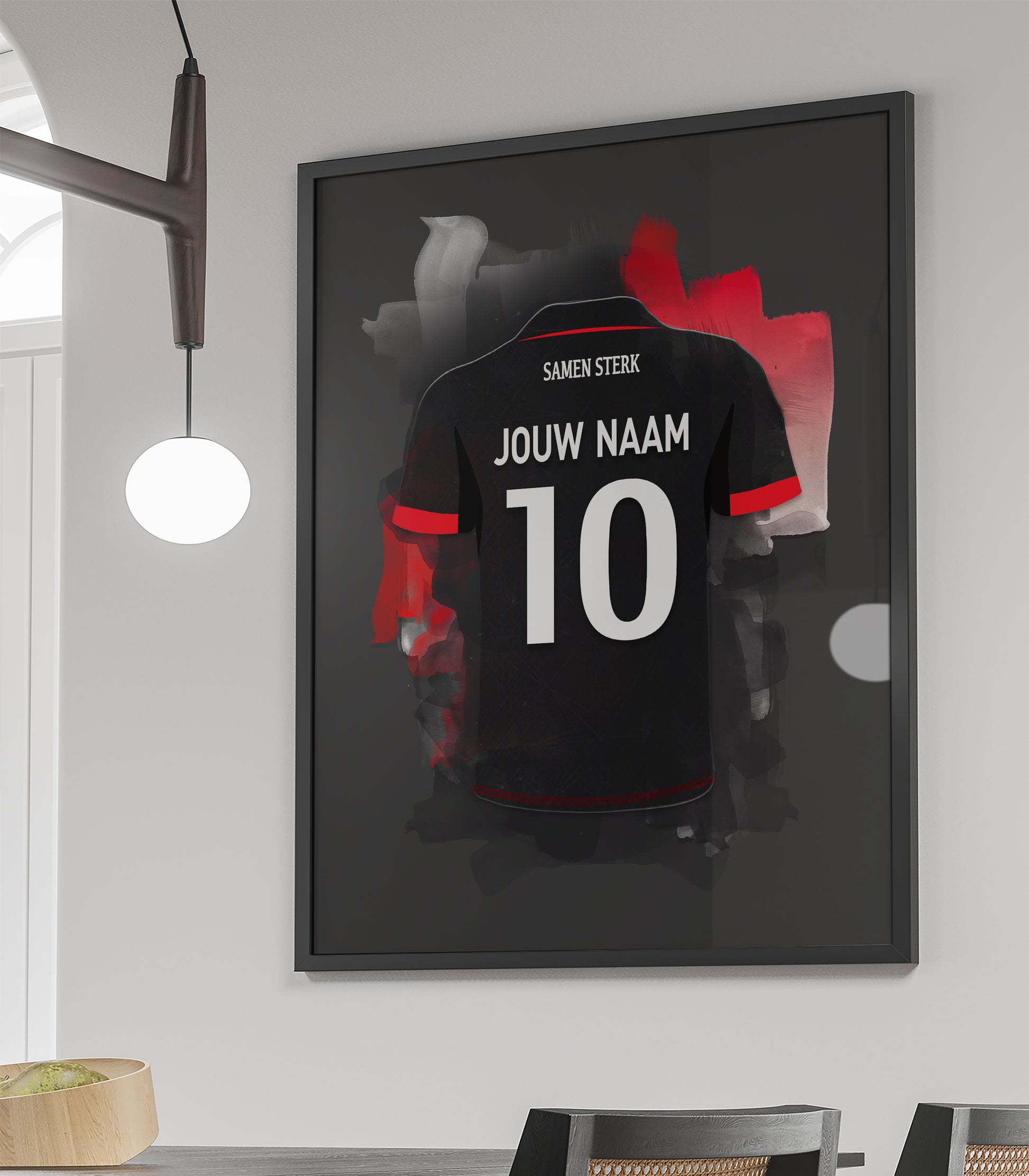 Excelsior Rotterdam poster met naam kopen