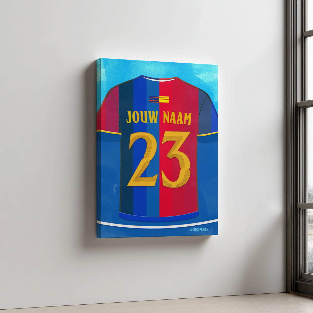 FC Barcelona Wanddecoratie Aluminium Dibond