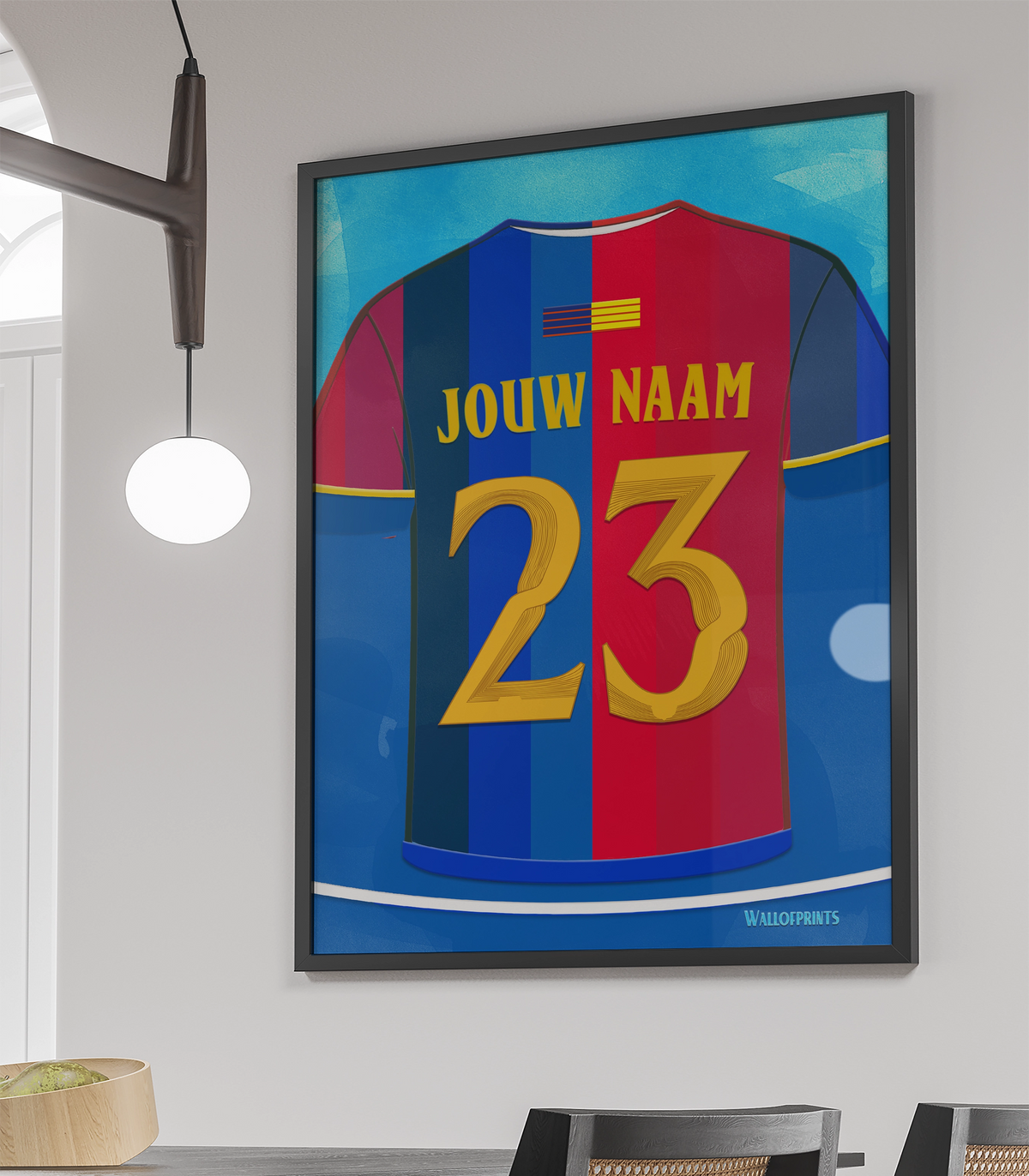 FC Barcelona Wanddecoratie Ingelijste Poster
