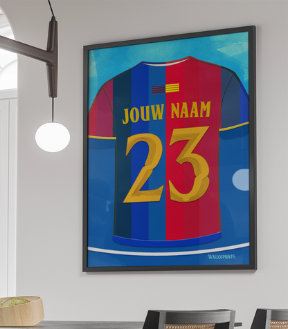 FC Barcelona Wanddecoratie Ingelijste Poster
