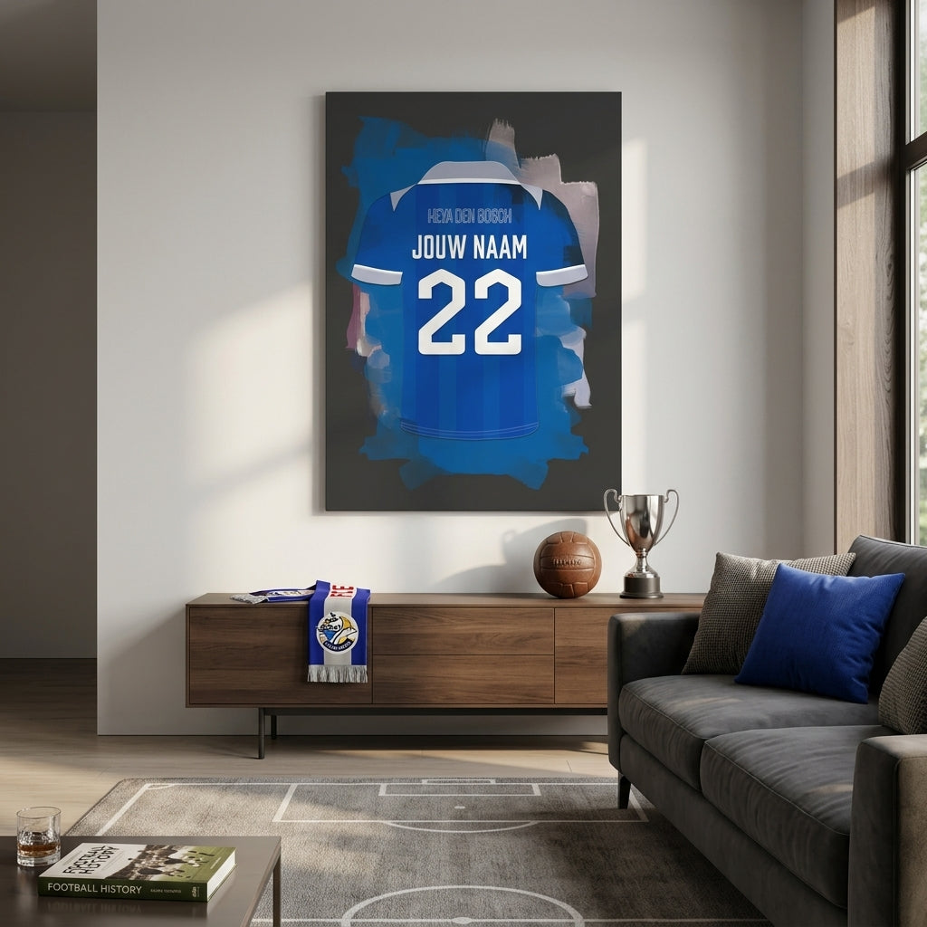 FC Den Bosch Voetbal Canvas Jongenskamer Verjaardag Cadeau
