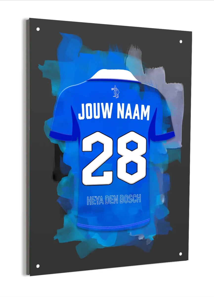 FC Den Bosch Aluminium Dibond Mancave