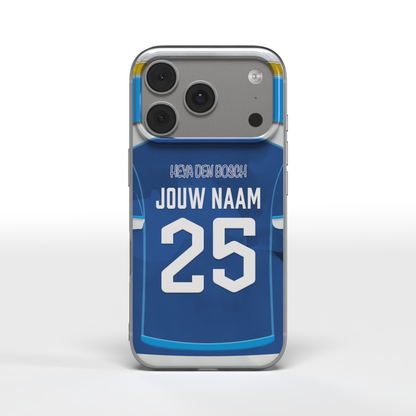 FC Den Bosch Telefoonhoesje Gepersonaliseerd Voetbal Cadeau