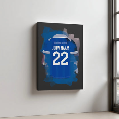 FC Den Bosch Voetbal Aluminium Dibond Mancave Cadeau Man