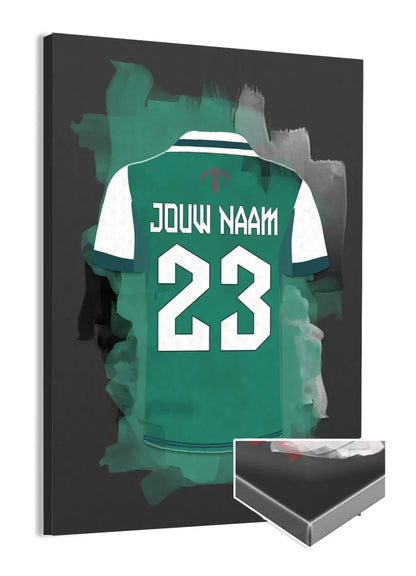 FC Dordrecht Voetbal Canvas Muurdecoratie 