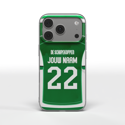 FC Dordrecht Telefoonhoesje Gepersonaliseerd Voetbal Cadeau