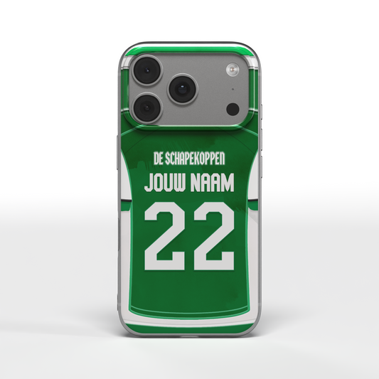 FC Dordrecht Telefoonhoesje Gepersonaliseerd Voetbal Cadeau