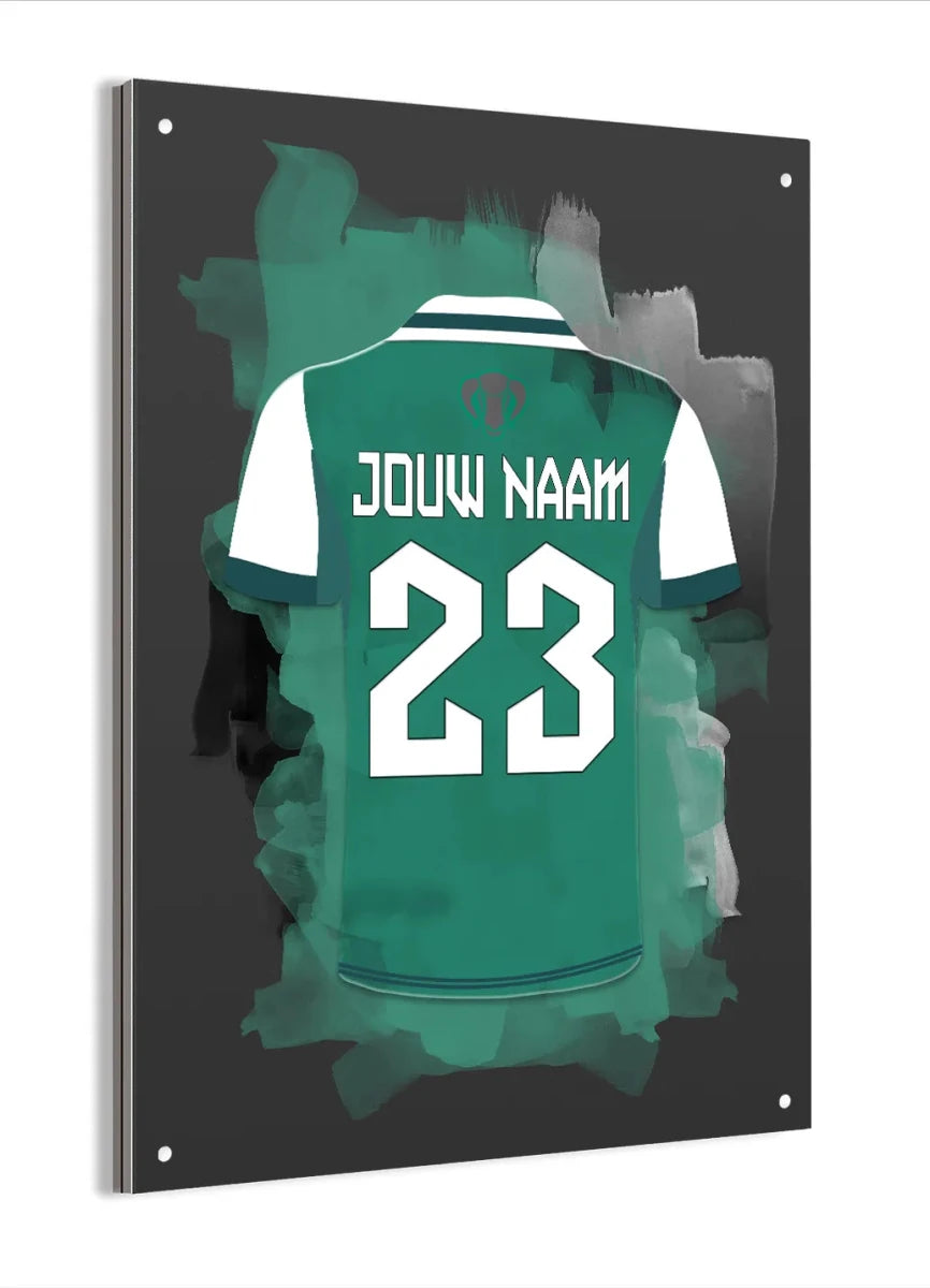 FC Dordrecht Voetbal Aluminium Dibond Mancave