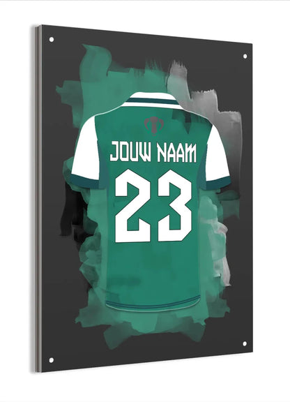 FC Dordrecht Voetbal Aluminium Dibond Mancave