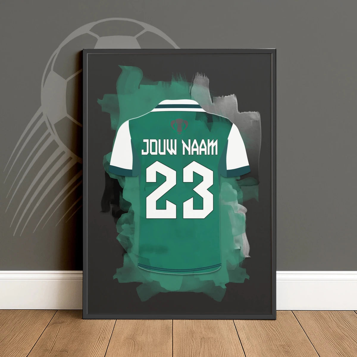 FC Dordrecht Voetbal Poster Gepersonaliseerde Wanddecoratie