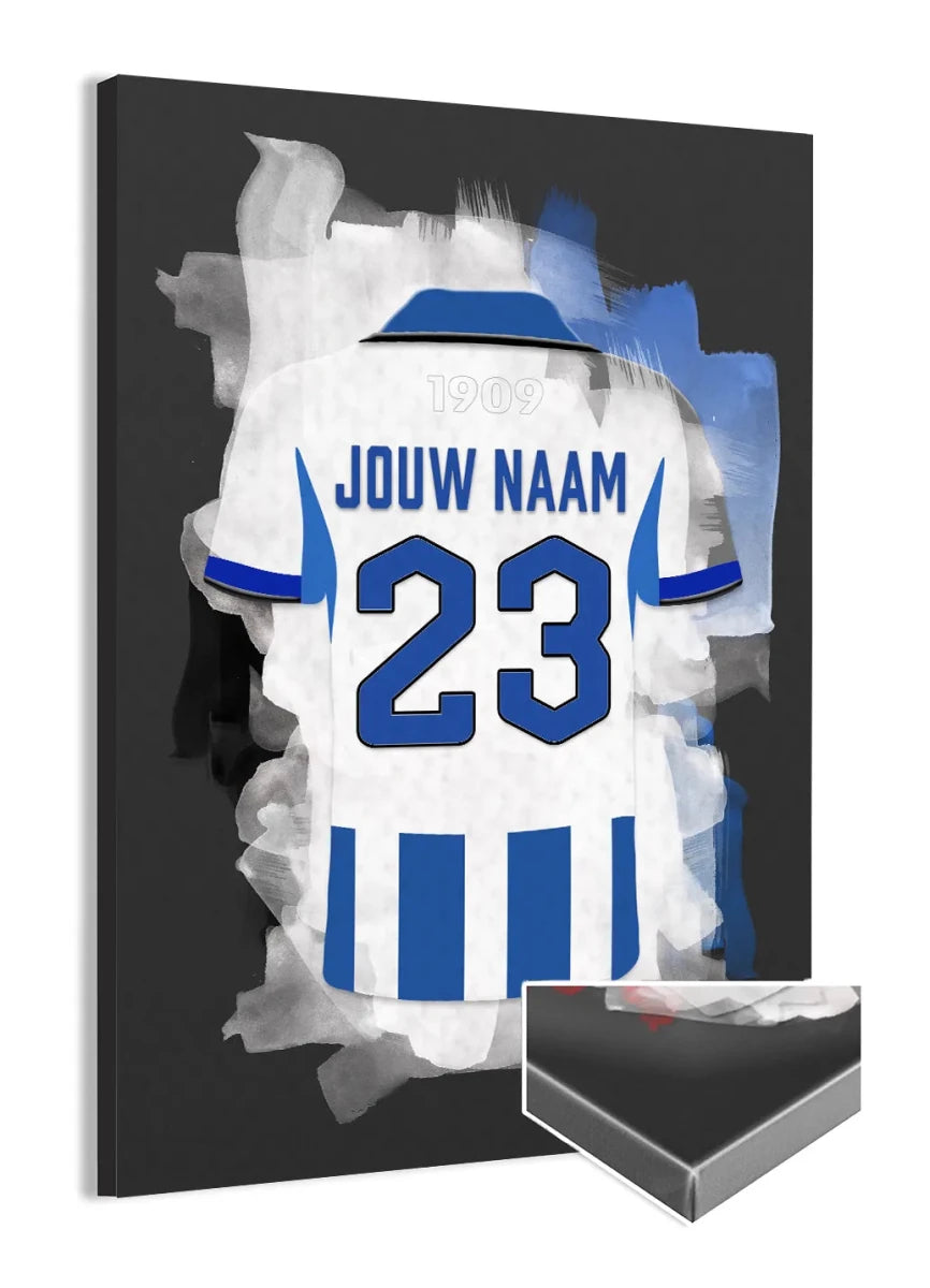 FC Eindhoven Voetbal Canvas Muurdecoratie