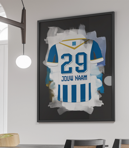 FC Eindhoven Voetbal Poster Met Eigen Naam Verjaardag Cadeau