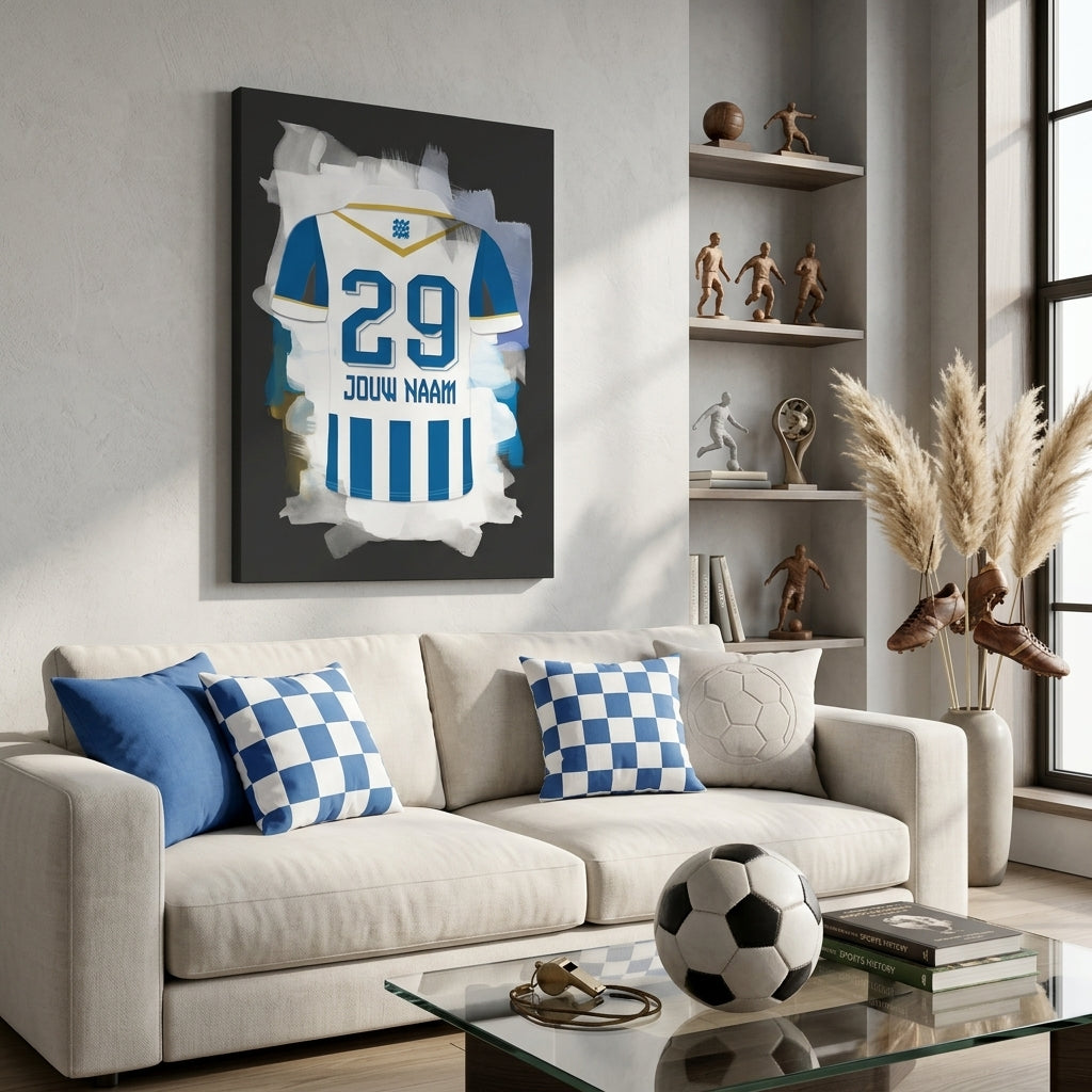 FC Eindhoven Voetbal Canvas Muurdecoratie Jongenskamer Bestellen