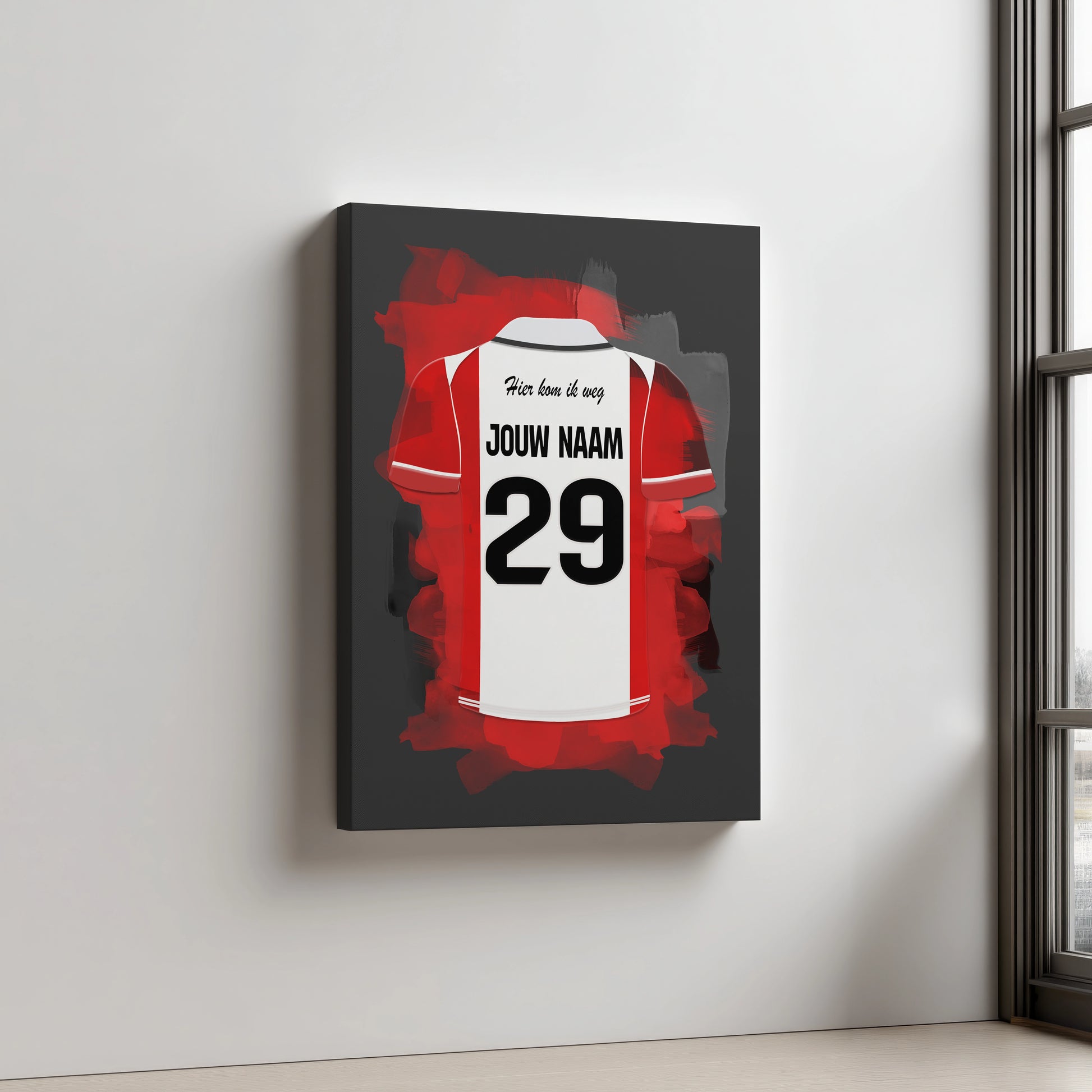 FC Emmen Aluminium Dibond Mancave Voetbal Decoratie Kopen