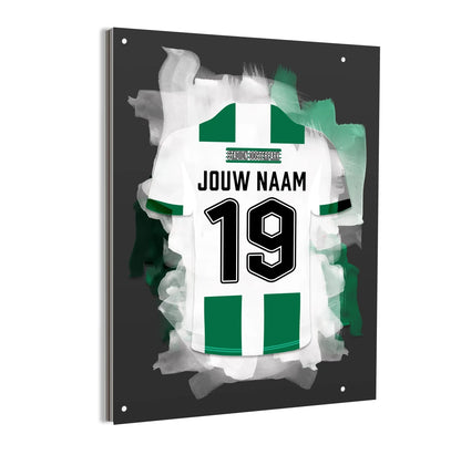 FC Groningen Aluminium Dibond Wanddecoratie Mancave