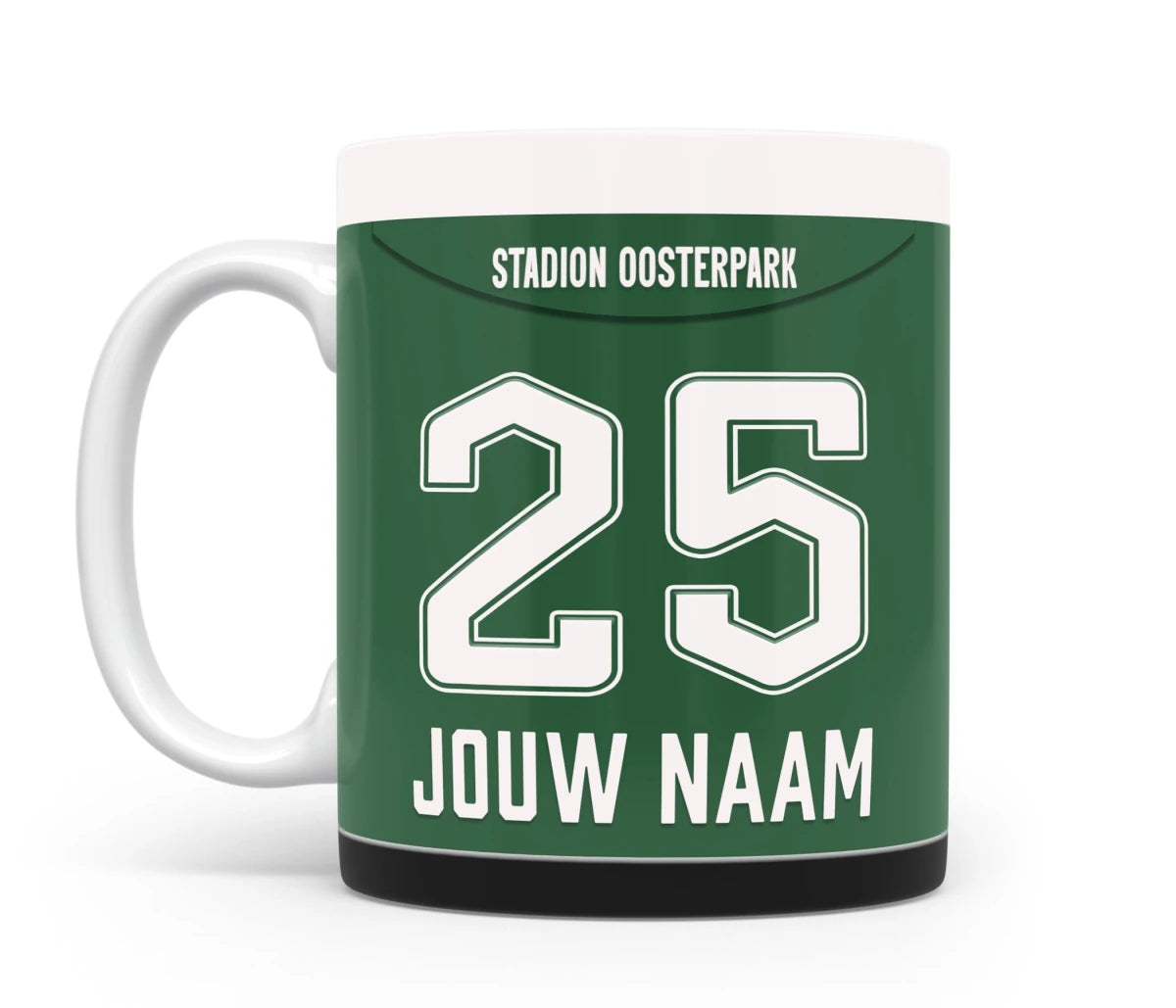 FC Groningen Voetbal Mok Gepersonaliseerd Verjaardag Cadeau