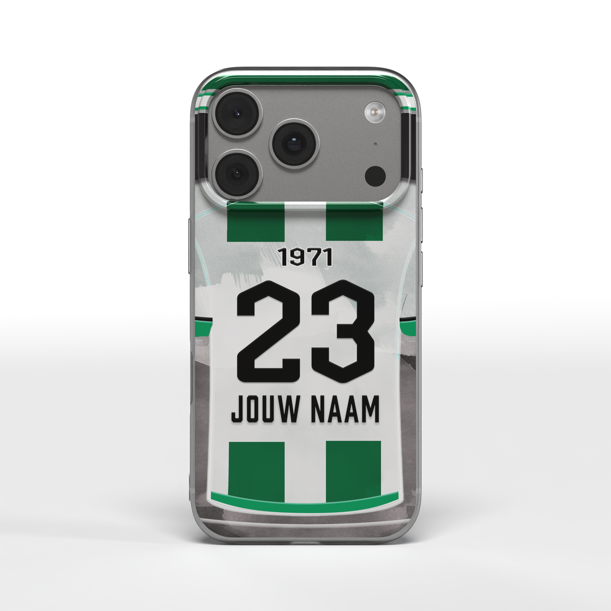 FC Groningen Telefoonhoesje Gepersonaliseerd Voetbal Cadeau