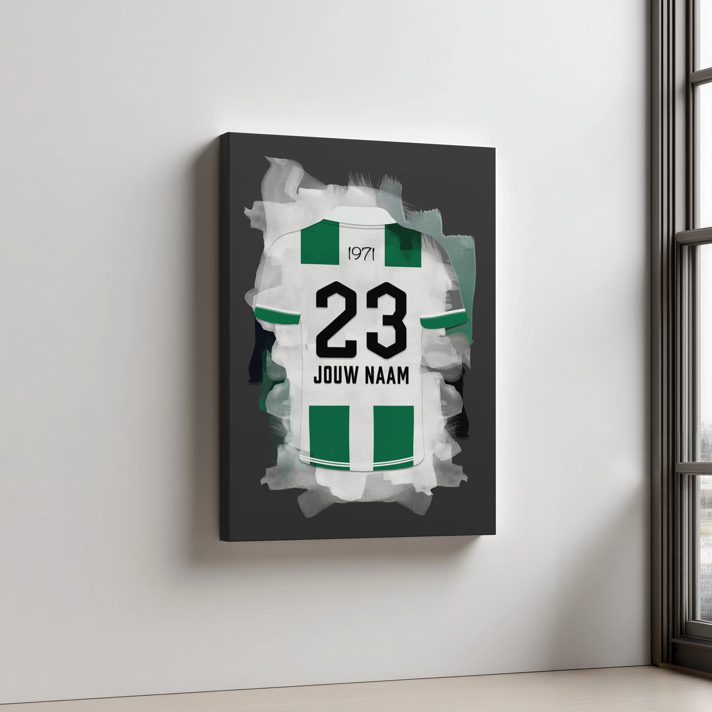 FC Groningen Aluminium Dibond Wanddecoratie Mancave Cadeau Man