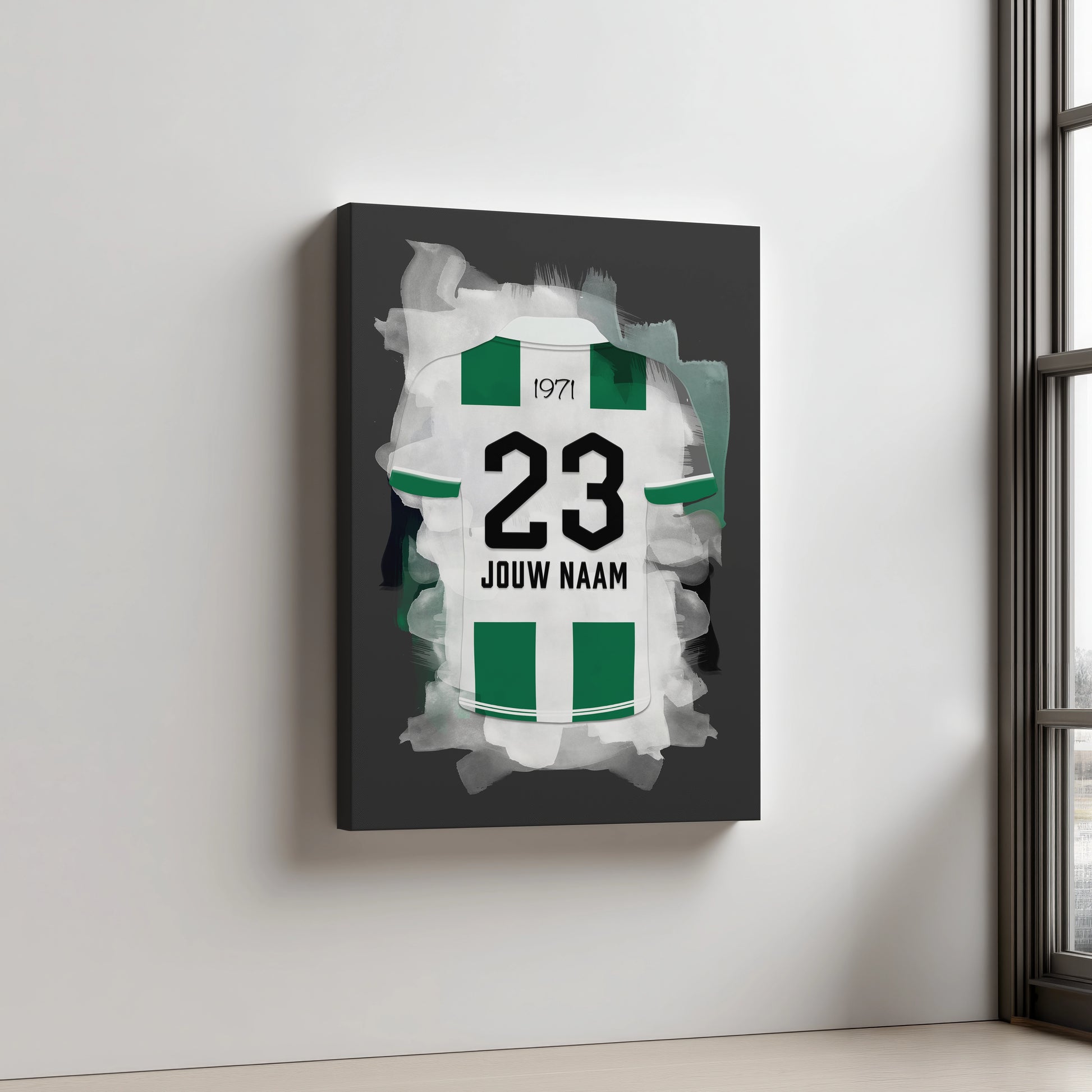 FC Groningen Aluminium Dibond Wanddecoratie Mancave Cadeau Man