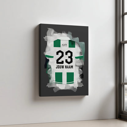 FC Groningen Aluminium Dibond Wanddecoratie Mancave Cadeau Man