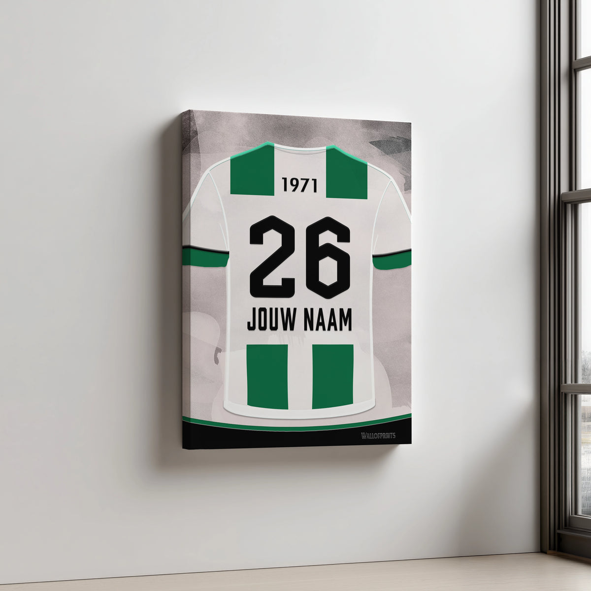 FC Groningen Wanddecoratie Aluminium Dibond