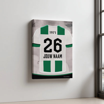 FC Groningen Wanddecoratie Aluminium Dibond