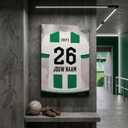 FC Groningen Wanddecoratie Canvas