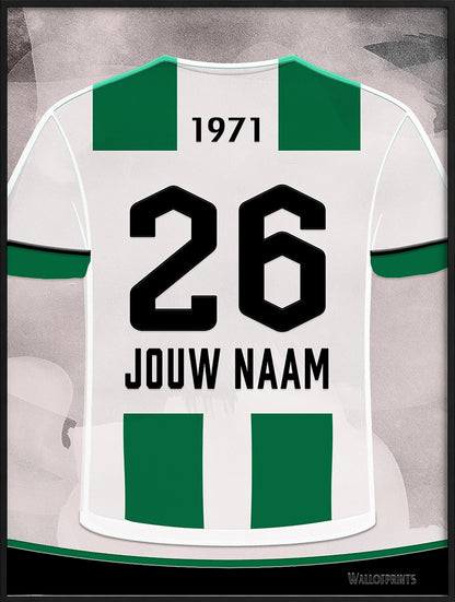 FC Groningen Wanddecoratie Gepersonaliseerd