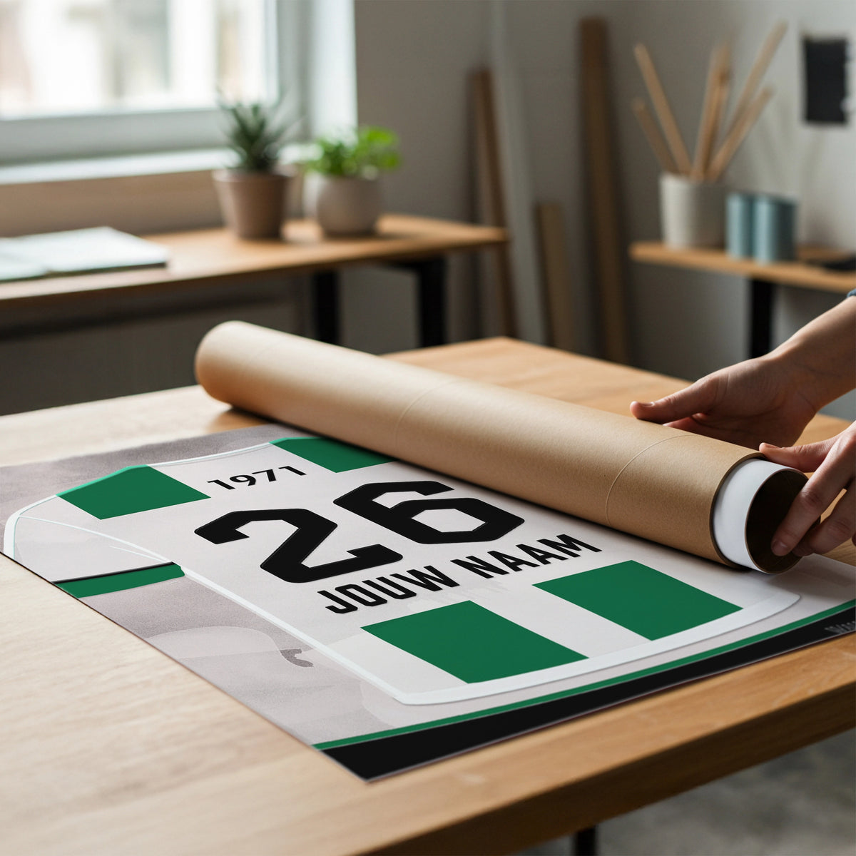 FC Groningen Wanddecoratie Poster Met Naam