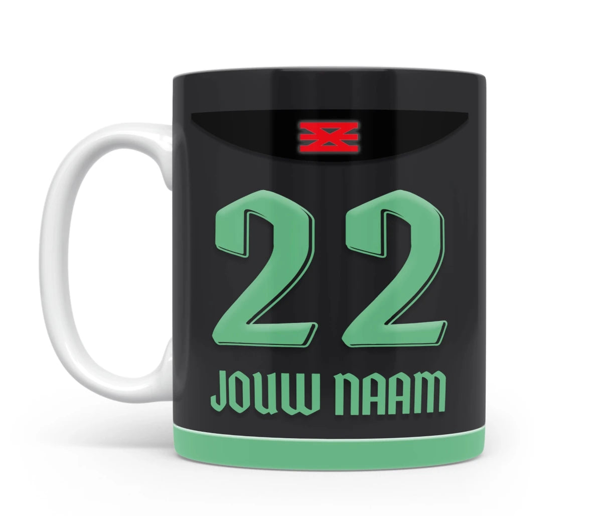 FC Twente Voetbal Mok Met Eigen Naam Voetbal Cadeau Bestellen