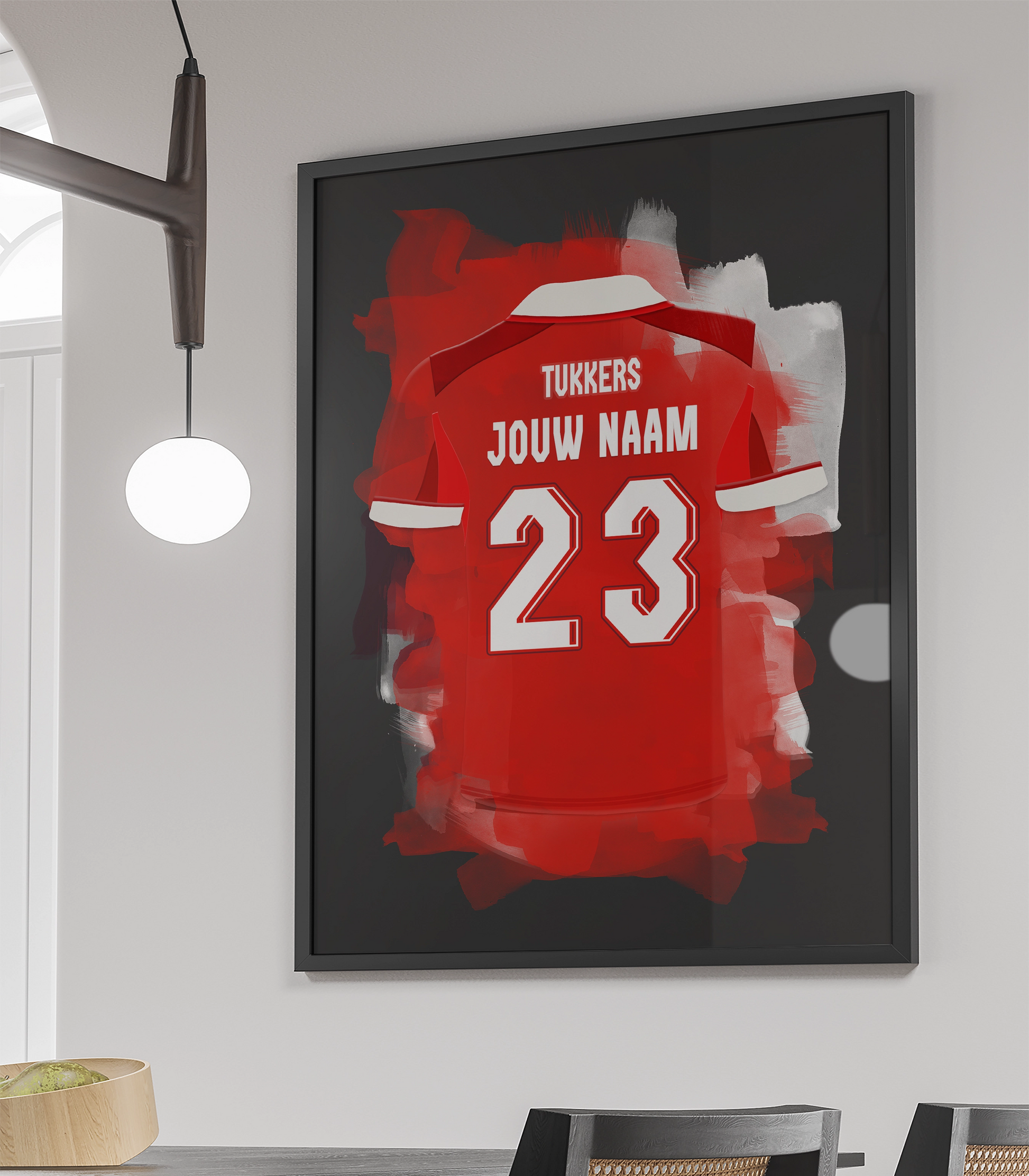 FC Twente Enschede Voetbal Poster Met Eigen Naam Jongenskamer Cadeau