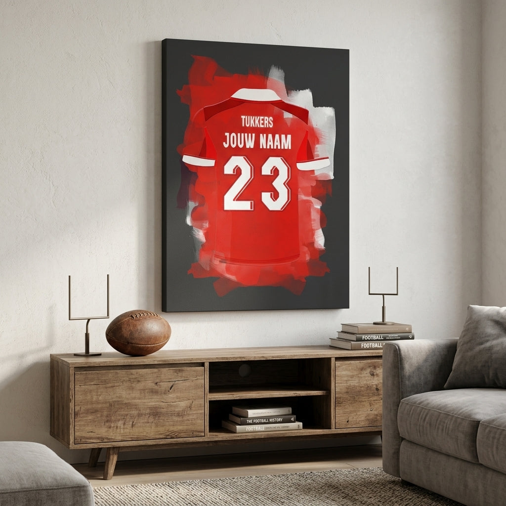 FC Twente Enschede Voetbal Canvas Muurdecoratie Verjaardag Decoratie