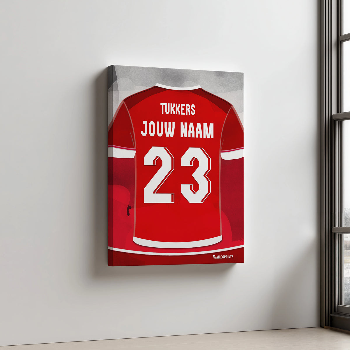 FC Twente Wanddecoratie Aluminium Dibond