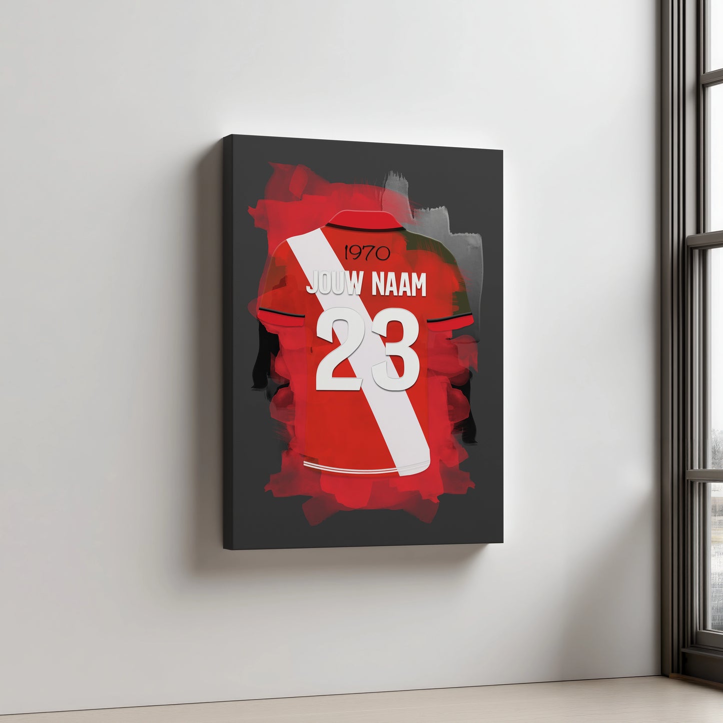 FC Utrecht Aluminium Dibond Mancave Voetbal Cadeau Man