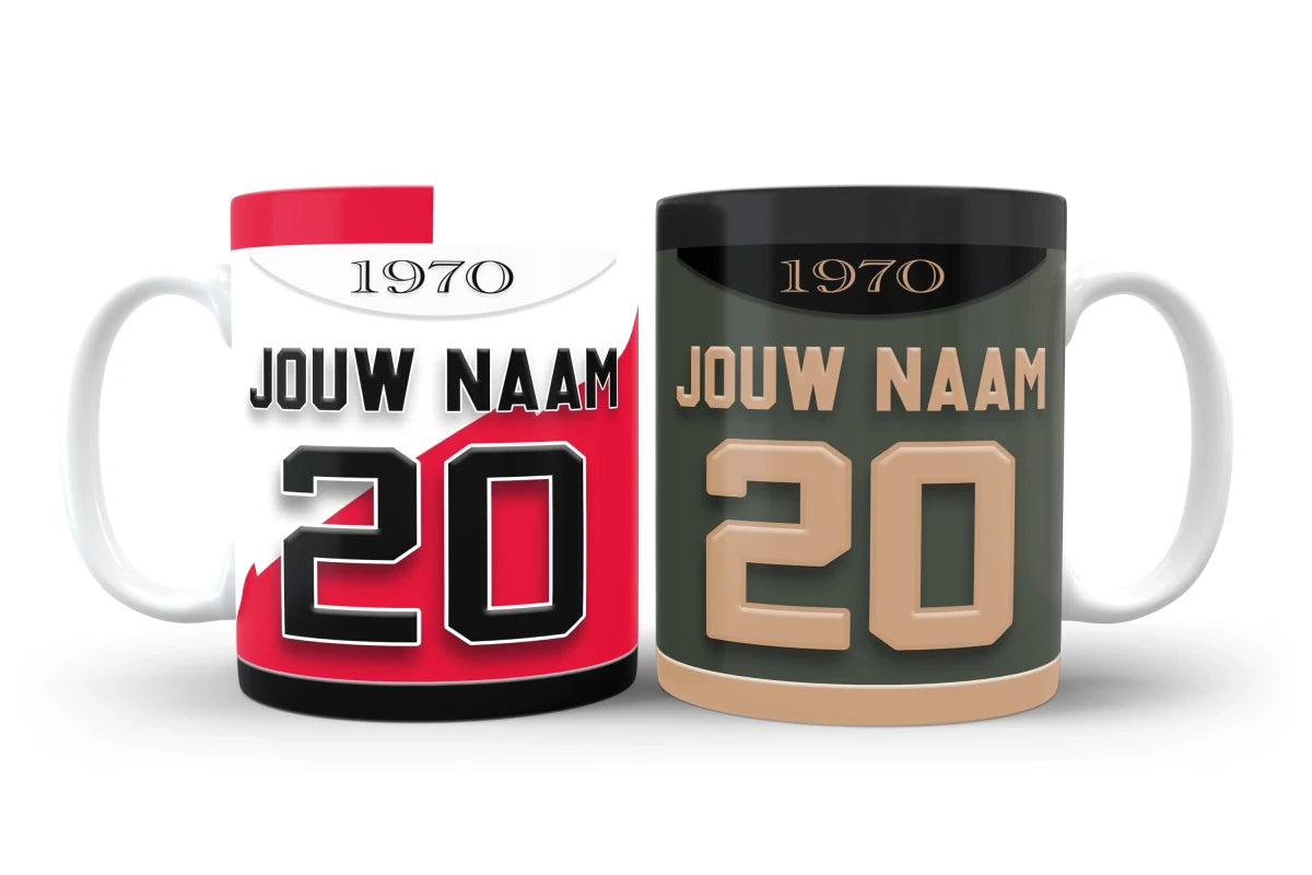 Gepersonaliseerde FC Utrecht Voetbal Mok Bestellen Online