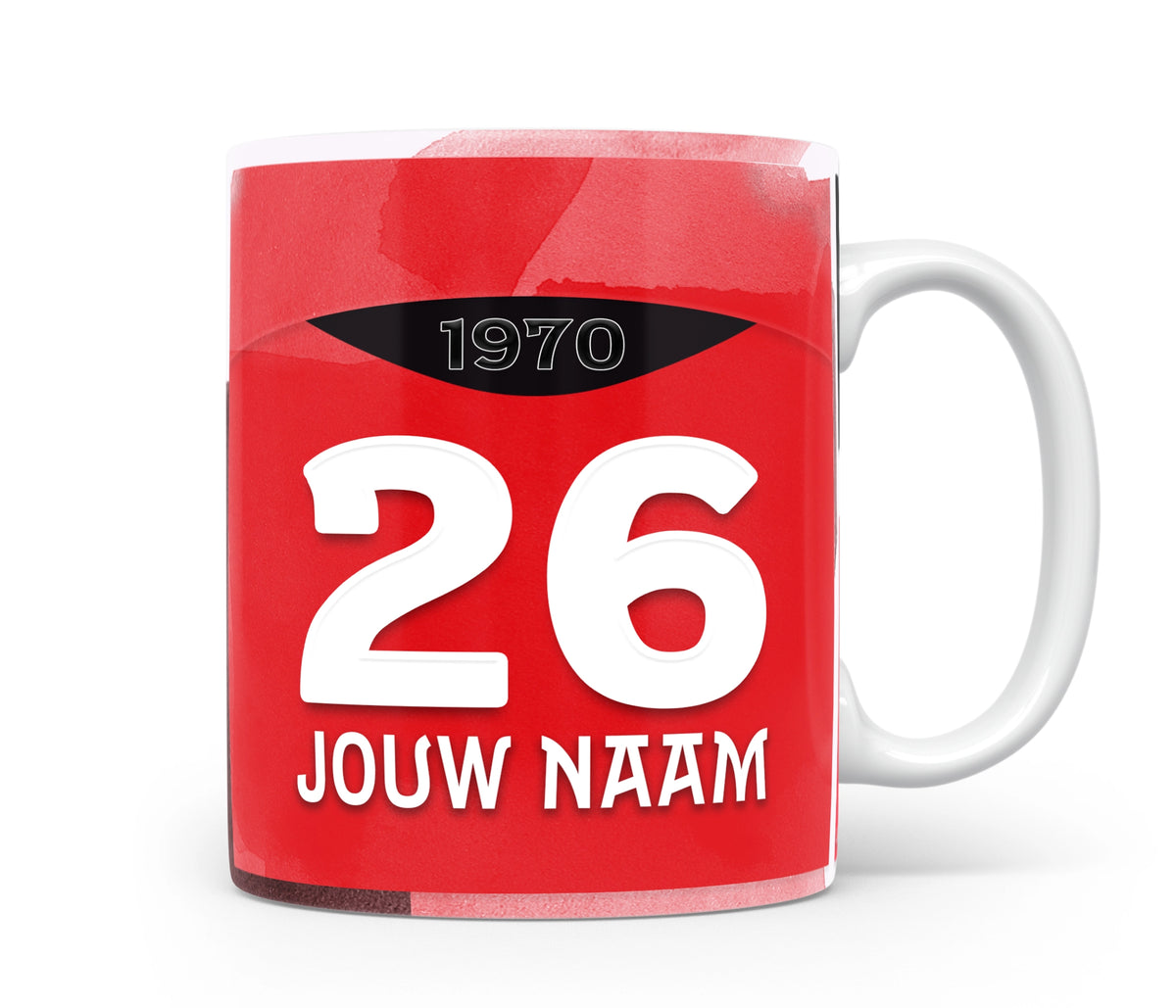 FC Utrecht Mok Gepersonaliseerd Voetbal Cadeau