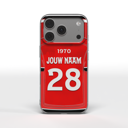 FC Utrecht Telefoonhoesje Gepersonaliseerd Voetbal Cadeau