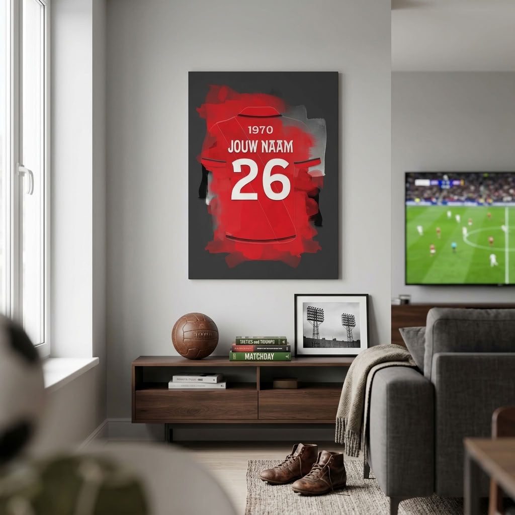 FC Utrecht Canvas Wanddecoratie Bestellen Voetbalfan