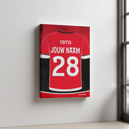 FC Utrecht Wanddecoratie Aluminium Dibond