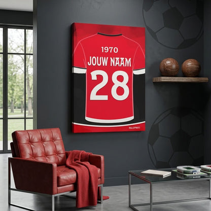 FC Utrecht Wanddecoratie Canvas