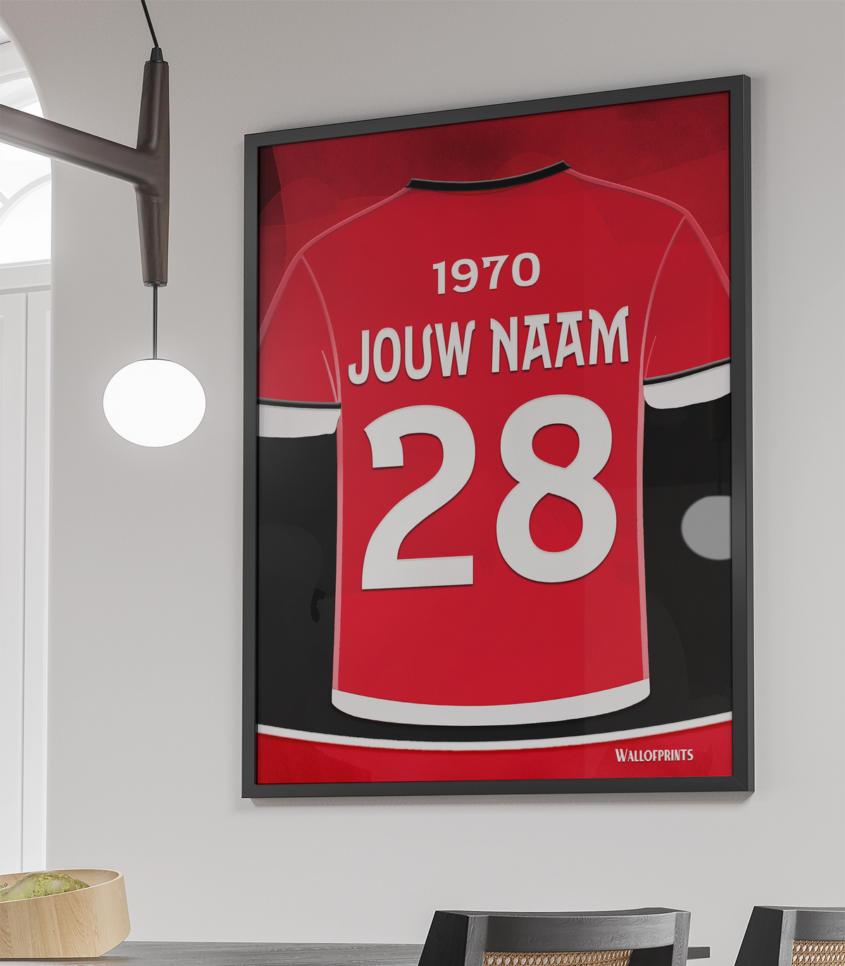 FC Utrecht Wanddecoratie Poster Met Lijst Verjaardag Cadeau