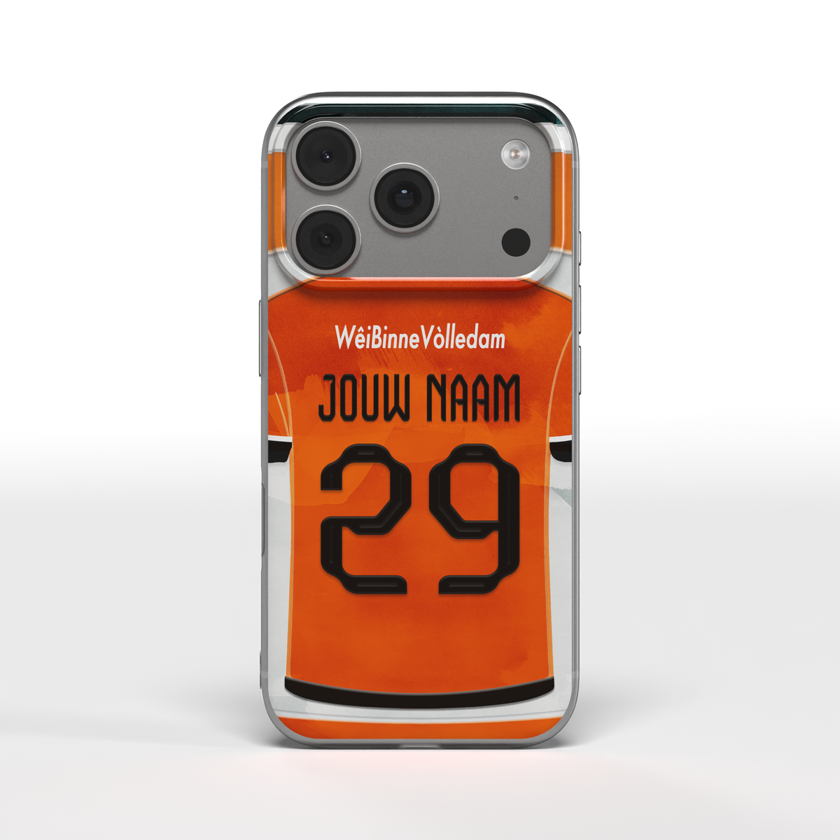 FC Volendam Telefoonhoesje Gepersonaliseerd Voetbal Cadeau