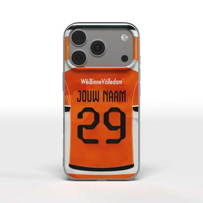 FC Volendam Telefoonhoesje Gepersonaliseerd Voetbal Cadeau