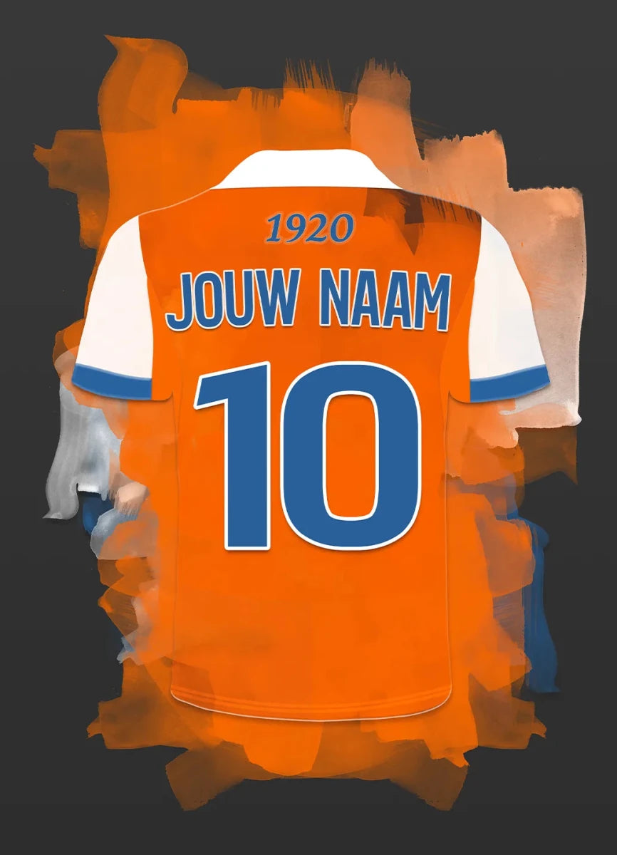 FC Volendam voetbal poster met naam kopen
