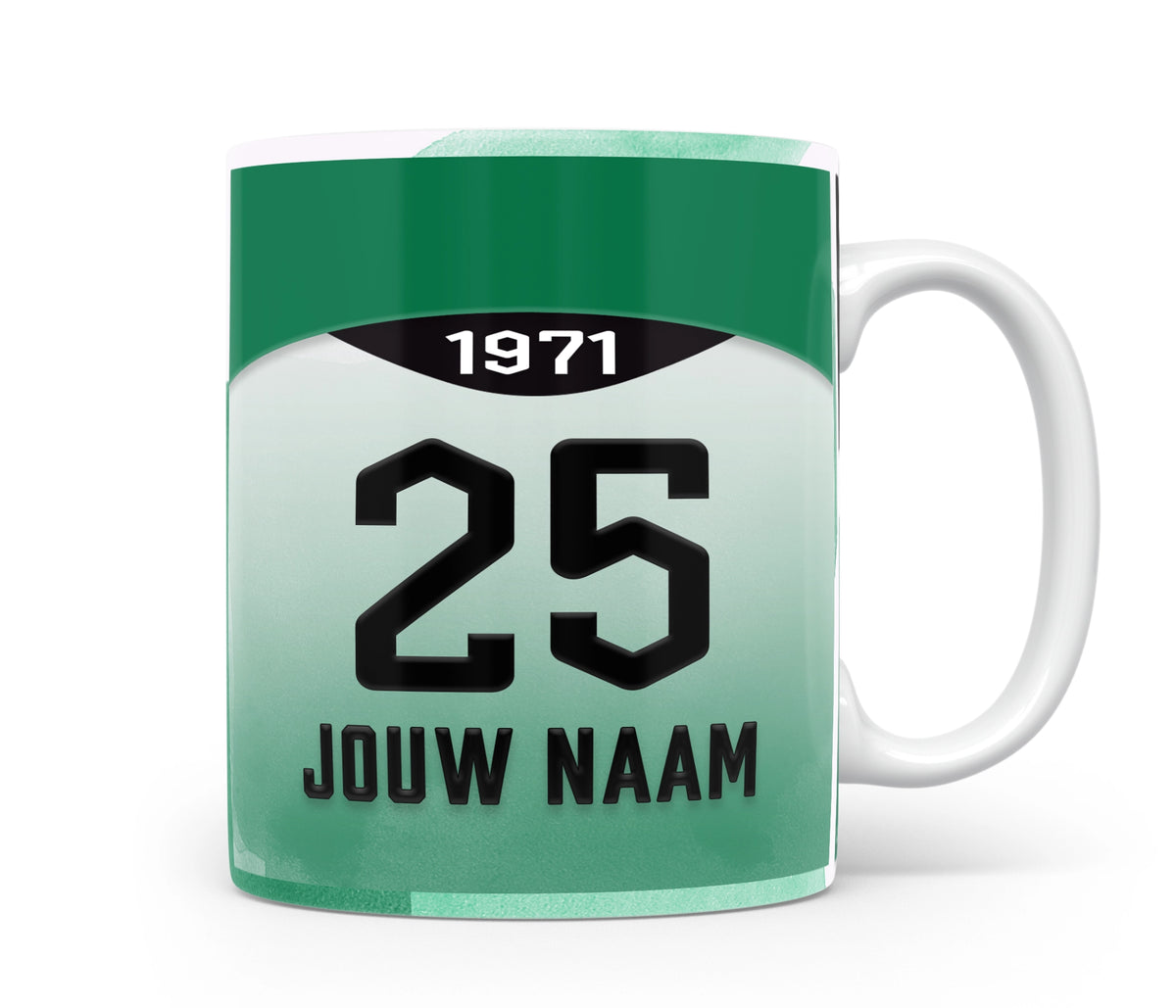 FC Groningen Mok Gepersonaliseerd Voetbal Cadeau