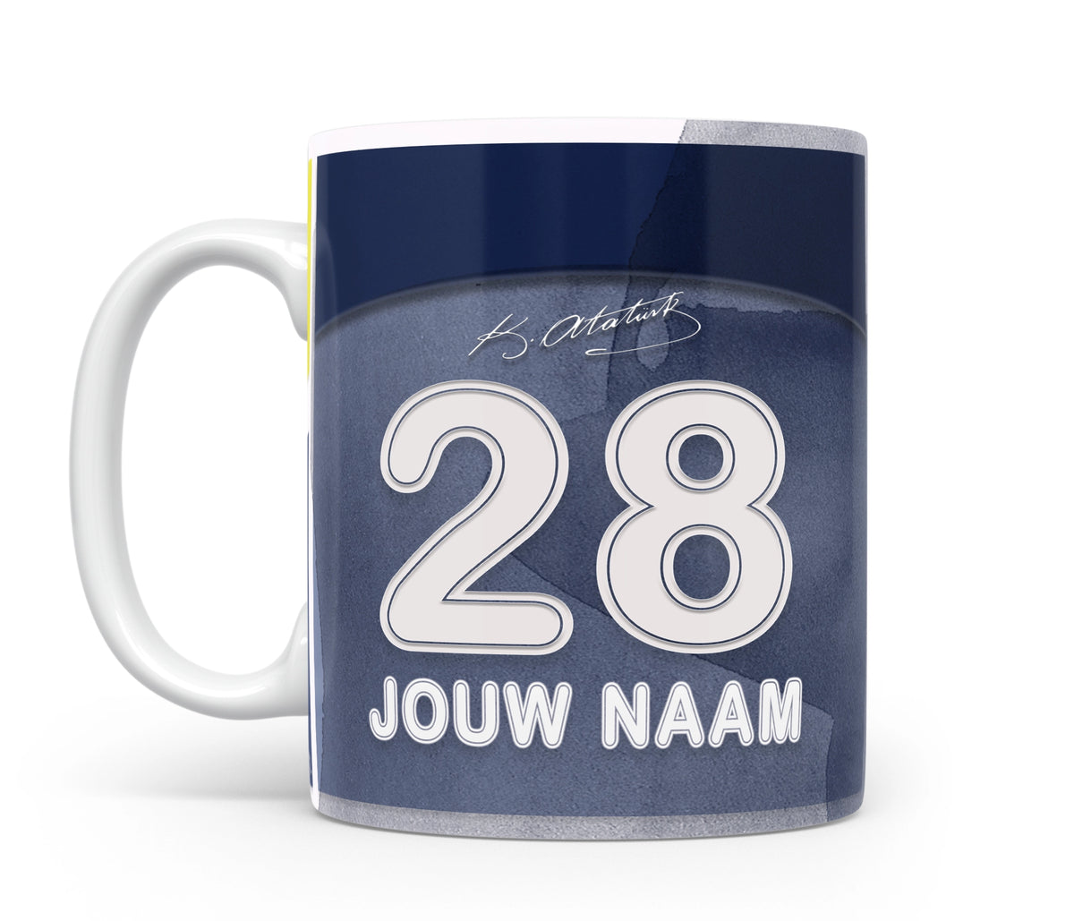 Fenerbahce Mok Met Eigen Naam Verjaardag Cadeau