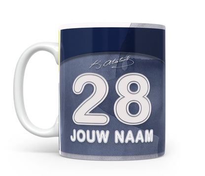 Fenerbahce Mok Met Eigen Naam Verjaardag Cadeau