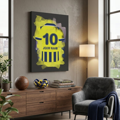 Fenerbahce SK Canvas Poster Gepersonaliseerd Voetbal Cadeau Mancave