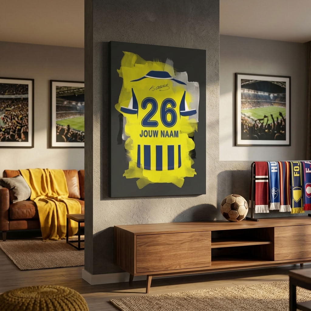 Fenerbahce SK Canvas Wanddecoratie Jongenskamer Bestellen