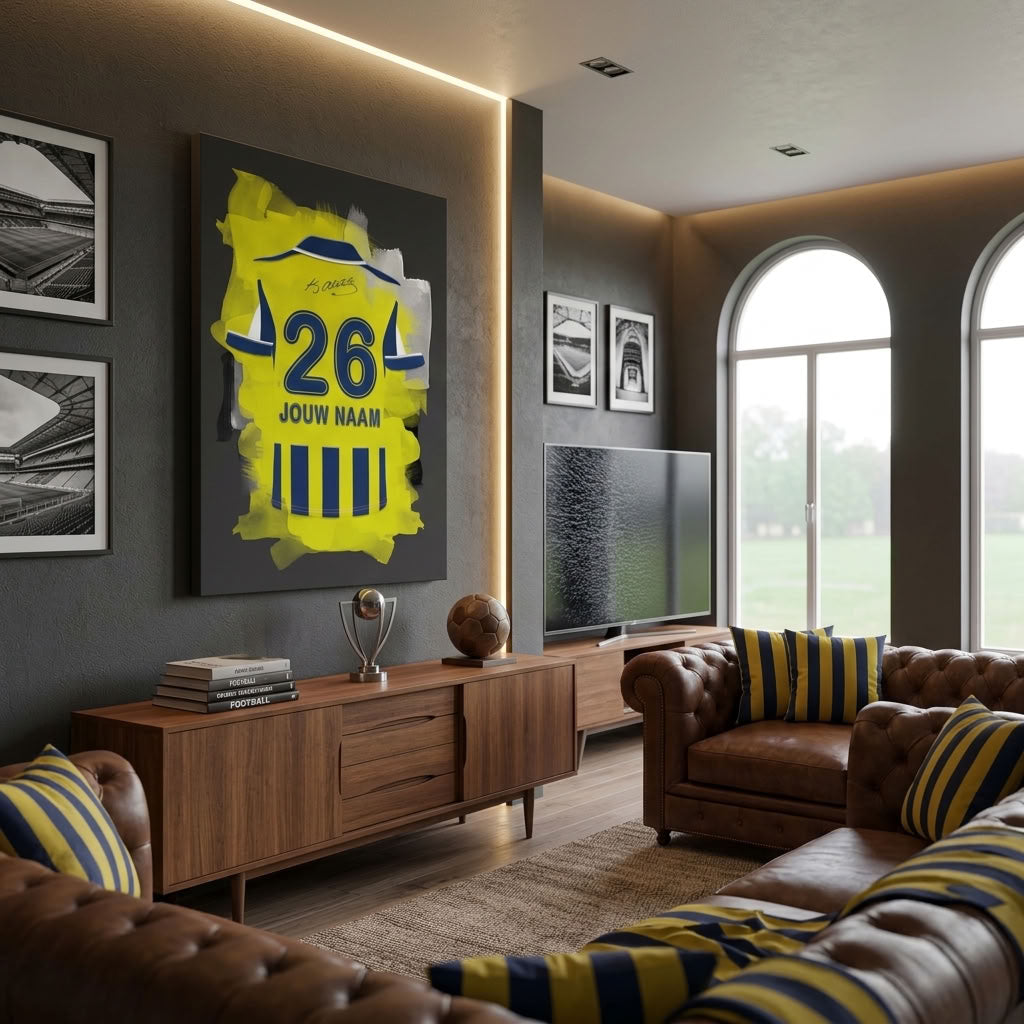 Fenerbahce SK Canvas Wanddecoratie Jongenskamer Bestellen